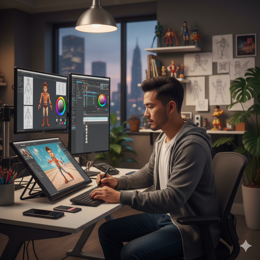 تصویر مقاله: از ایده تا حرکت: راهنمای جامع استخدام انیماتور حرفه‌ای برای پروژه‌های موفق