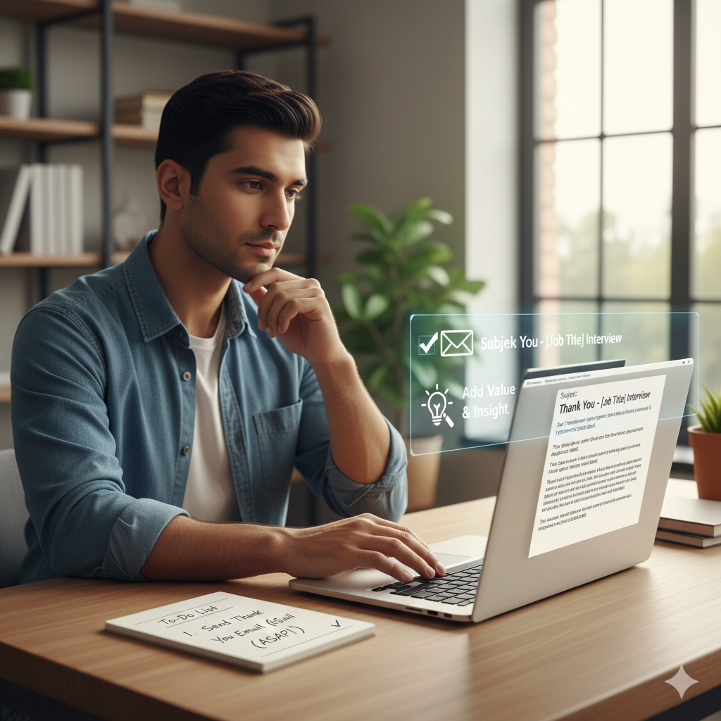 تصویر مقاله: چگونه پس از مصاحبه پیگیری کنیم؟ (راهنمای گام به گام)