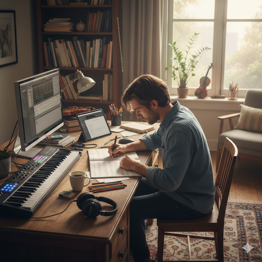 تصویر مقاله: سوالات متداول مصاحبه شغلی موسیقیدان یا آهنگساز