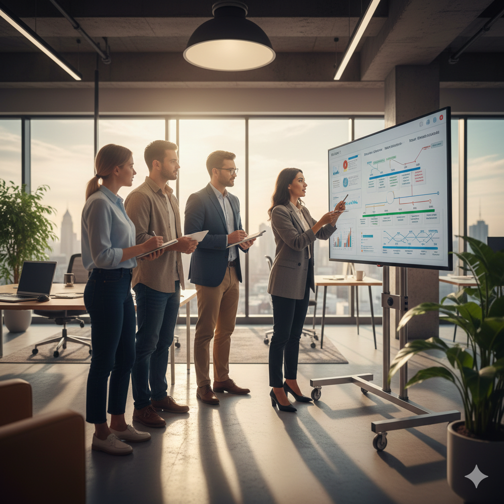 تصویر مقاله: کار تیمی و رهبری در محیط کار